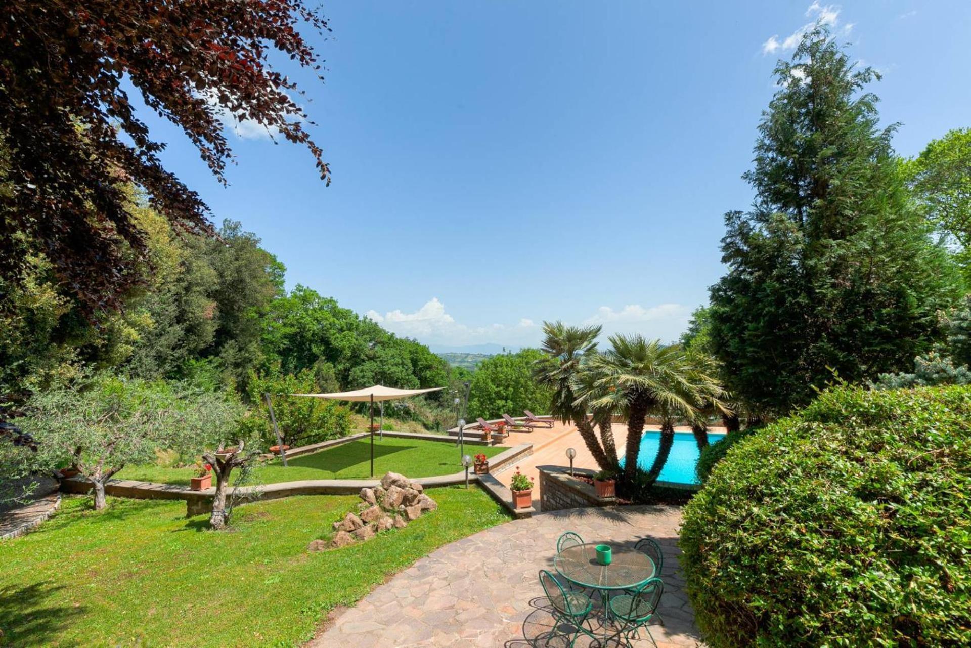 Villa Carolina - Piscina E Parco Panoramico Campagnano Di Roma Kültér fotó
